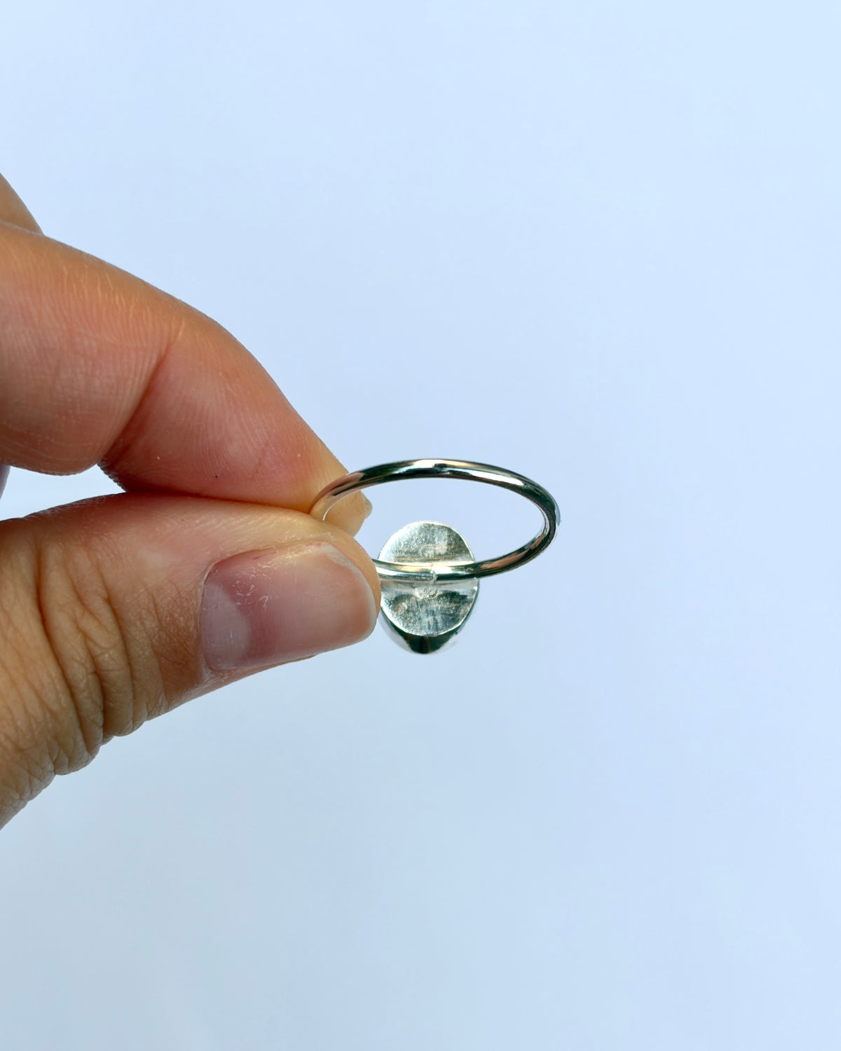 Small Bezel Ring - Purple Amethyst
