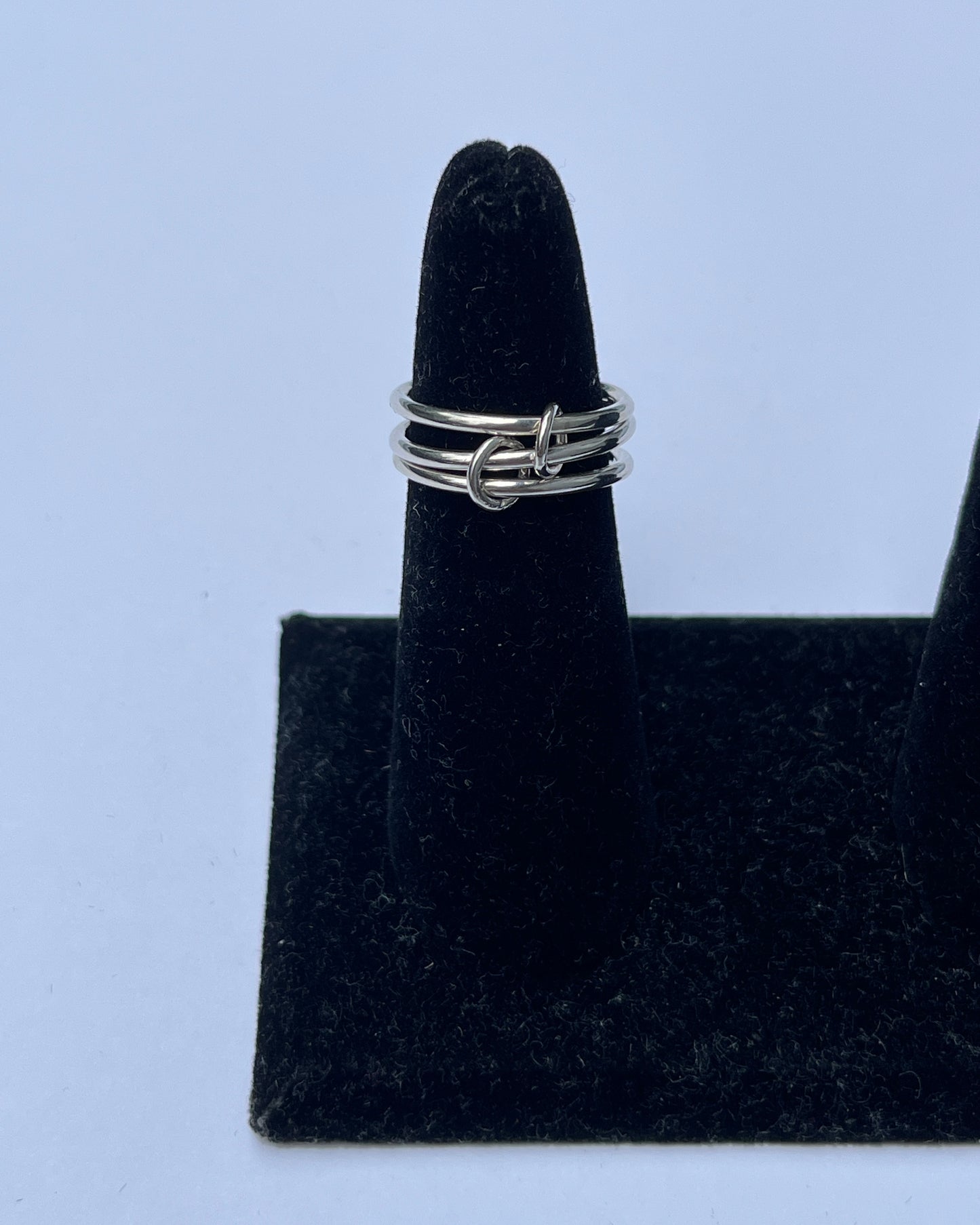 Interlocking Hoop Ring