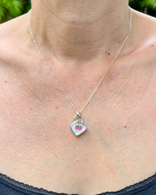 Upcycled Pottery Necklace