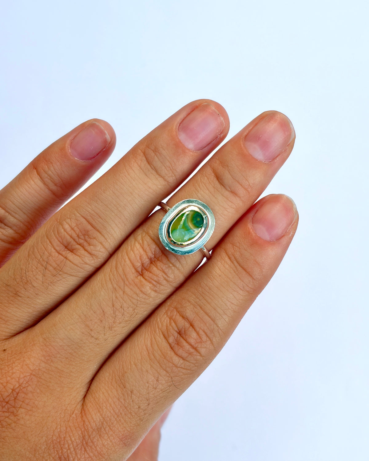 Plate Ring - Ocean Jasper