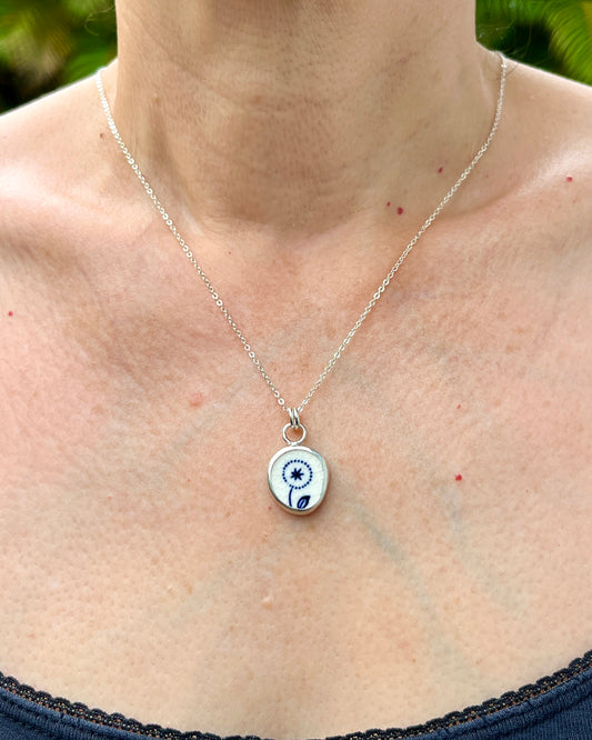 Upcycled Pottery Necklace