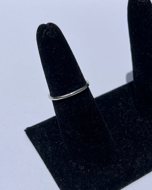 Simple Sterling Silver Band