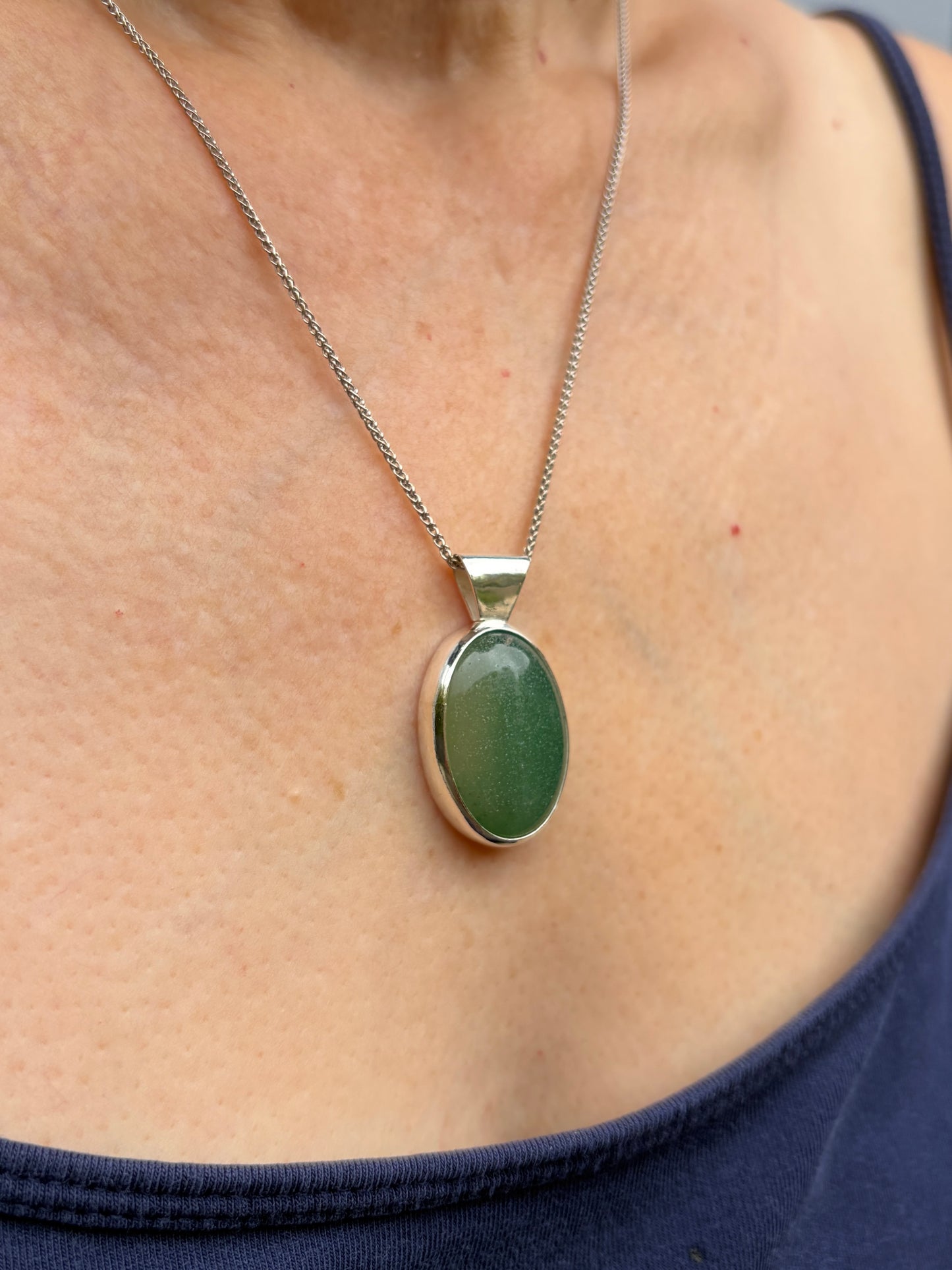 Large Bezel Pendant