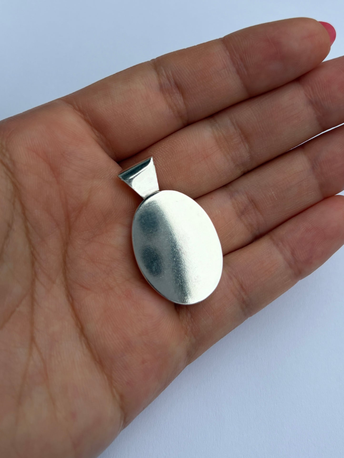 Large Bezel Pendant