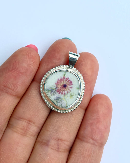 Upcycled Pottery Necklace