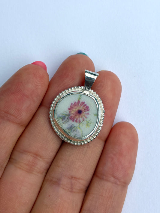 Upcycled Pottery Necklace
