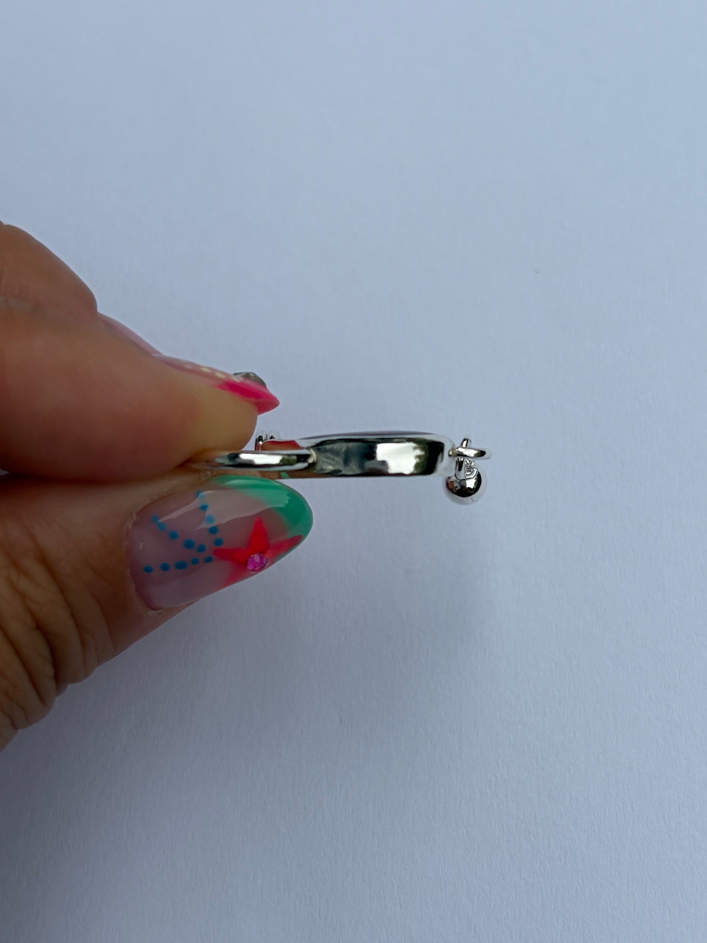 Septum Bezel Pendant - Rosarita