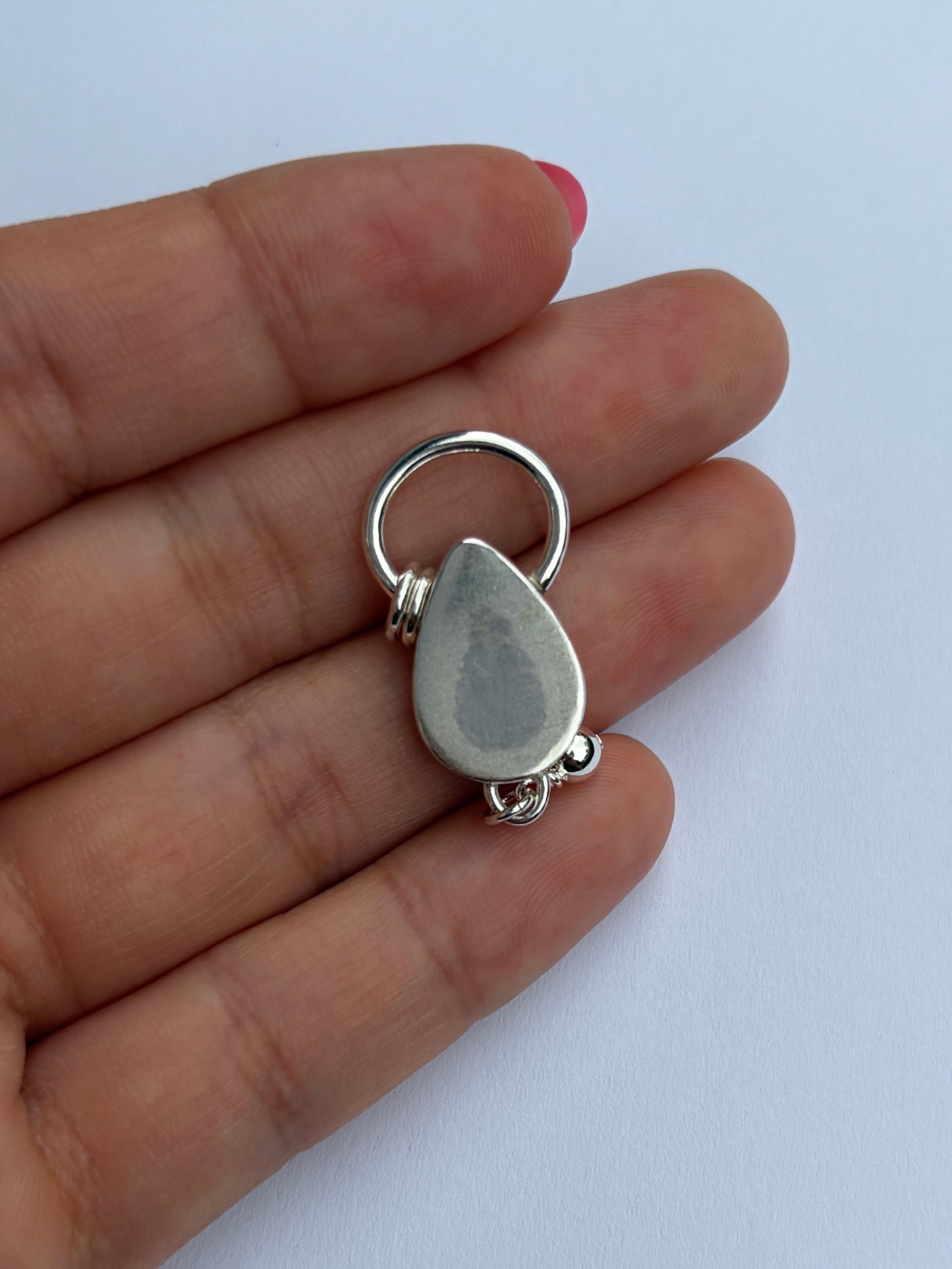Septum Bezel Pendant - Rosarita