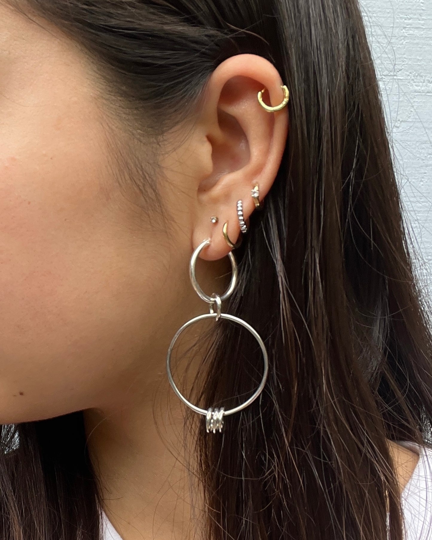 Double Hoop Earrings